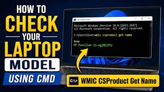 Find Your Computer Model Number in Seconds! | CMD Command (WMIC)