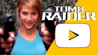 Karima Adebibe as Lara Croft TRA Presentation