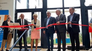 Inauguration du Centre International de Séjour Lamourelle à Carcassonne :