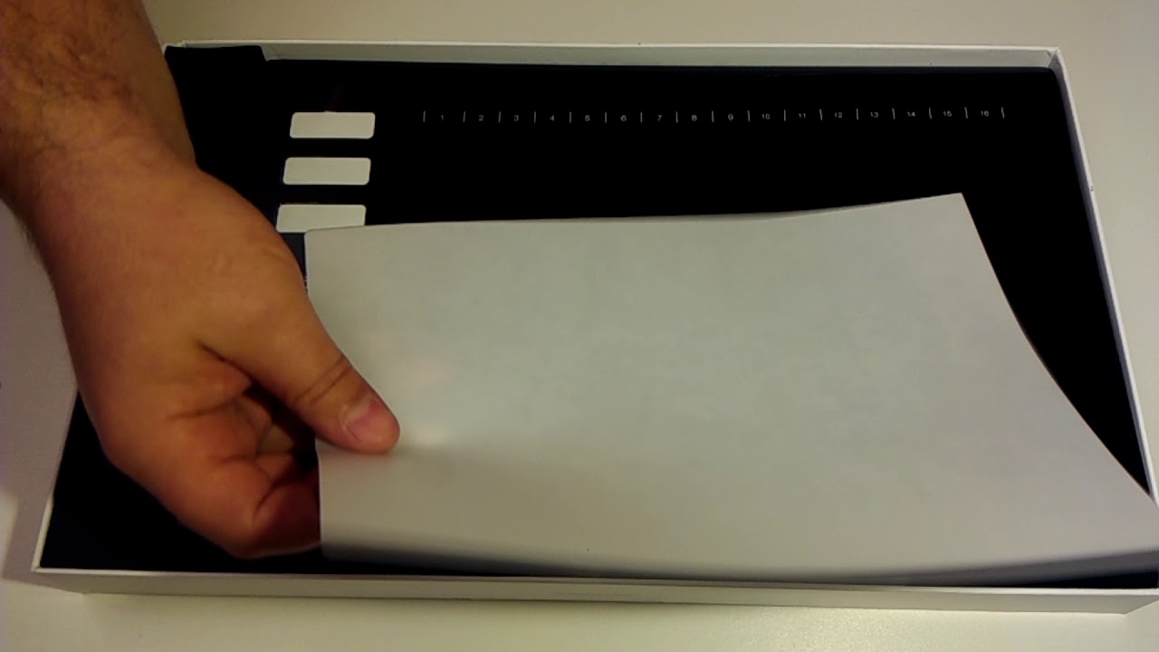 Графический планшет HUION 1060 PRO - Распаковка