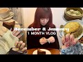 vlog) 2ヶ月の出来事|中華、カフェ、美容院、ネイル、地元に帰省...