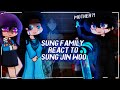 Sung Family React To Sung Jin Woo / Solo Leveling - Season 2 | Gacha [ENG/RU]