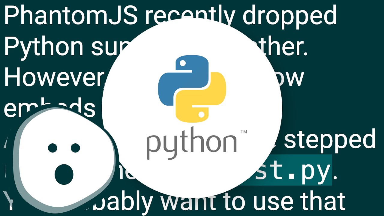 Is there a way to use PhantomJS in Python?