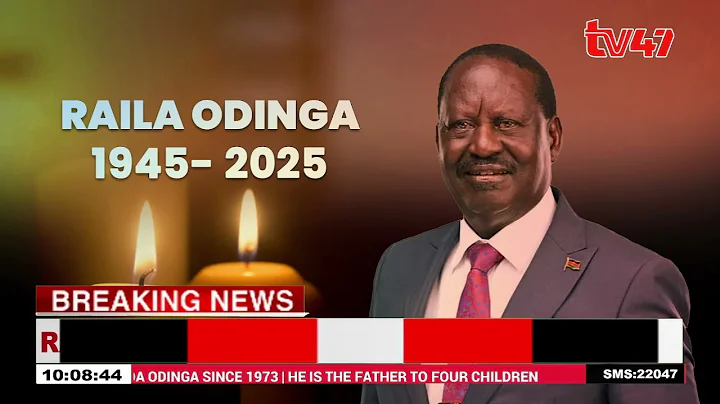BREAKING: Raila Amolo Odinga dies in India while receiving treatment, sad day in Kenya!