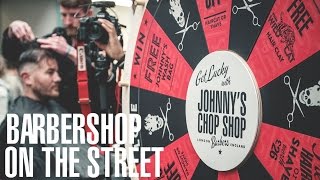 Barbershop On The Street: GQ x Carnaby Men's Style Night 2017