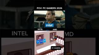 Intel Vs Amd 🤔 #intelvsamd #intel #amd #shorts