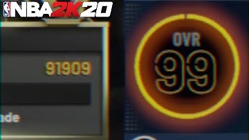 Best Way To Hit 99 Overall In 1 Day In NBA 2K20 | Best 99 Overall Method | 90K+ Per Game