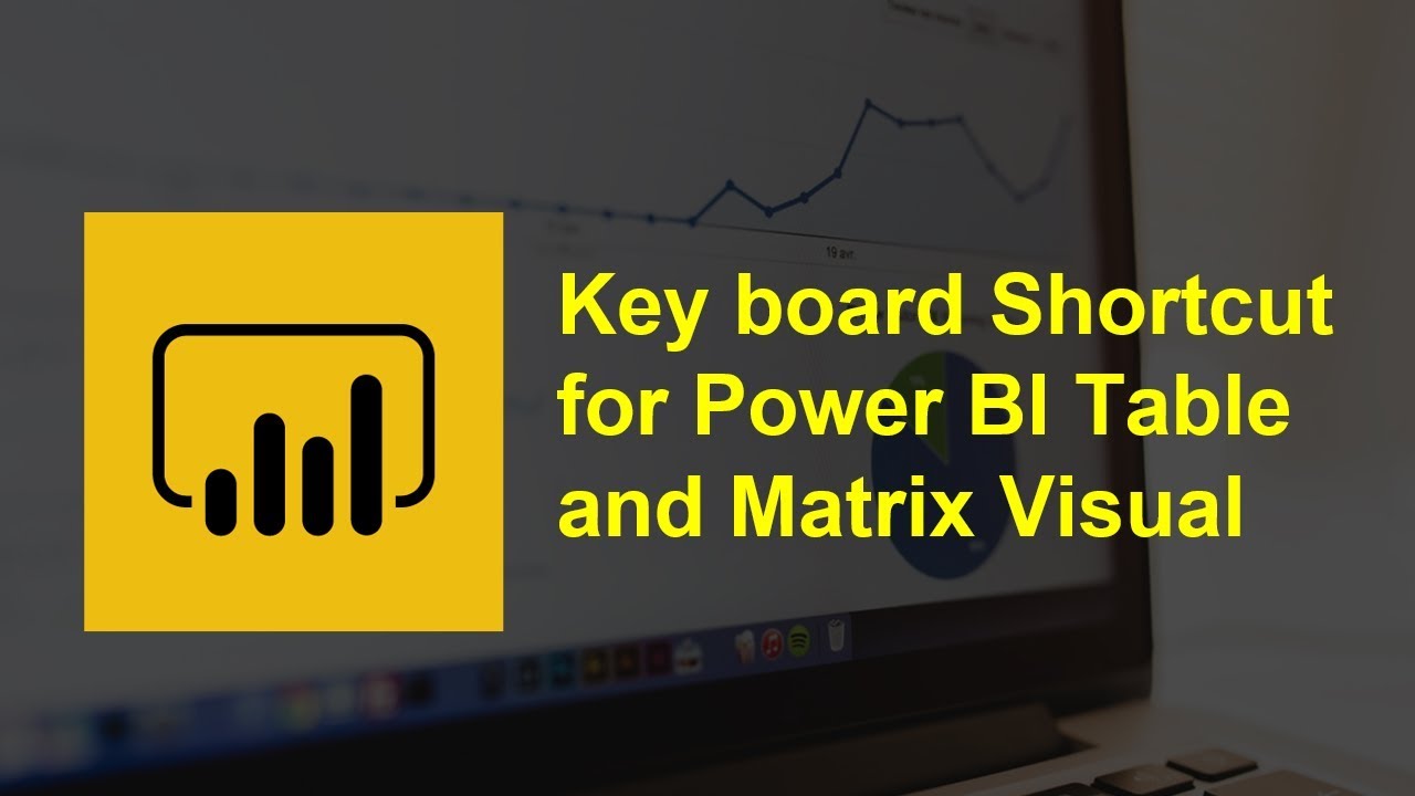 Keyboard Shortcuts for Power BI Table and Matrix visualizations - YouTube