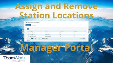 TeamWork 5 Manager Tutorial: How to View, Assign, and Remove a Station