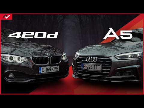 AUDI A5 SPORTBACK vs BMW SERIA 4 GRAN COUPE - 2.0 TDI vs 420d