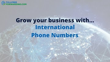 International Phone Numbers Made Easy | TollFreeForwarding.com