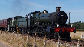 13-08-2026 15:57 7812 Erlestoke Manor & D9526 at Blue Anchor Bay WSR