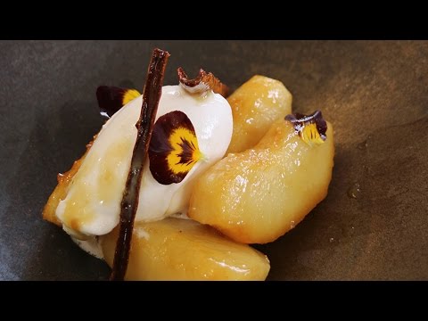 Video: Postre De Pera Con Helado