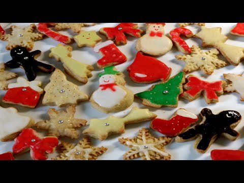 Biscotti Di Natale Olandesi.Frollini Di Natale Youtube