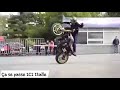 Dj arafat  parade tout risque des motard en italie