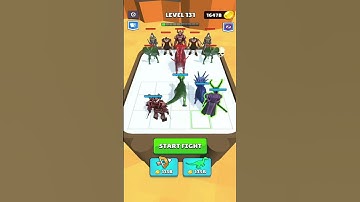 Merge Master - Dinosaur Fusion - Walkthrough Gameplay Level 131 (iOS Android) #shorts