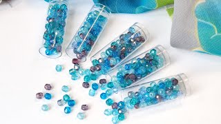 Czech Faceted Round Fire Polished Glass Beads, 4mm, Aquamarine AB