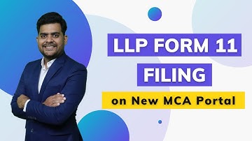 Form 11 Filing on New MCA Portal | Annual Return of LLP #Form11 #LLP #Annual #Return