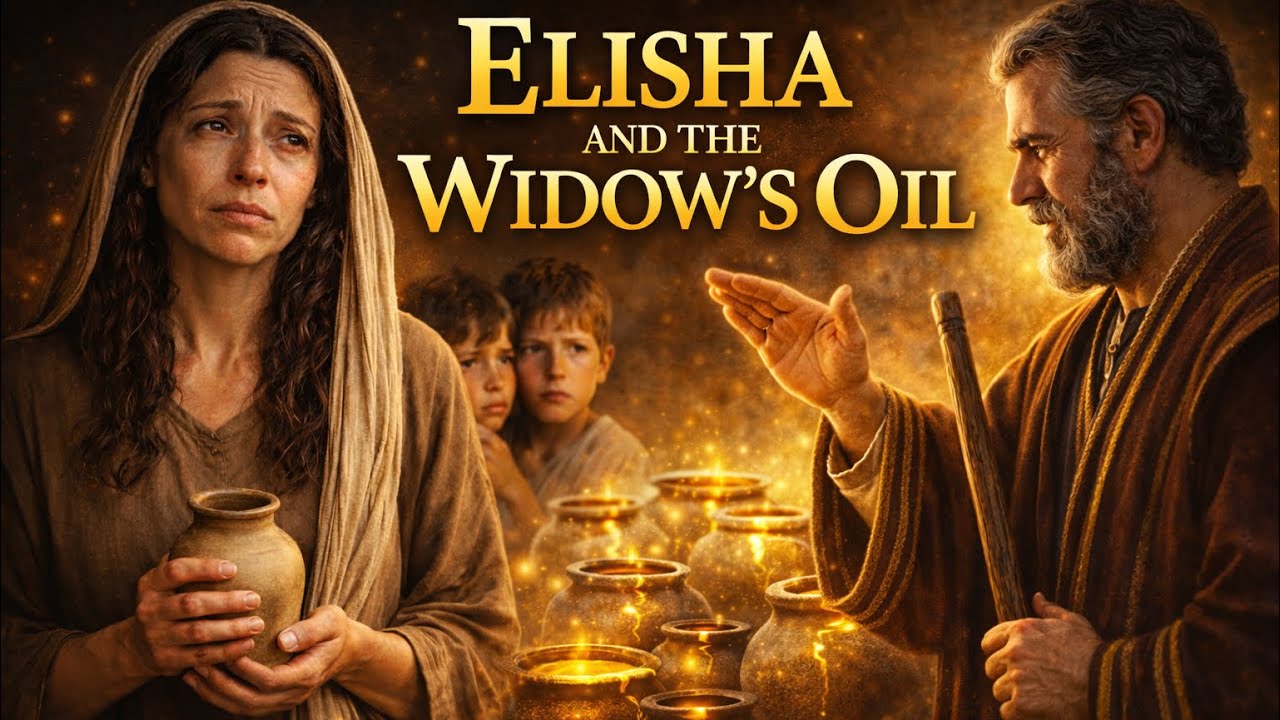 ELISHA AND THE WIDOW'S OIL: THE MIRACLE THAT PAID HER DEBTS FOREVER