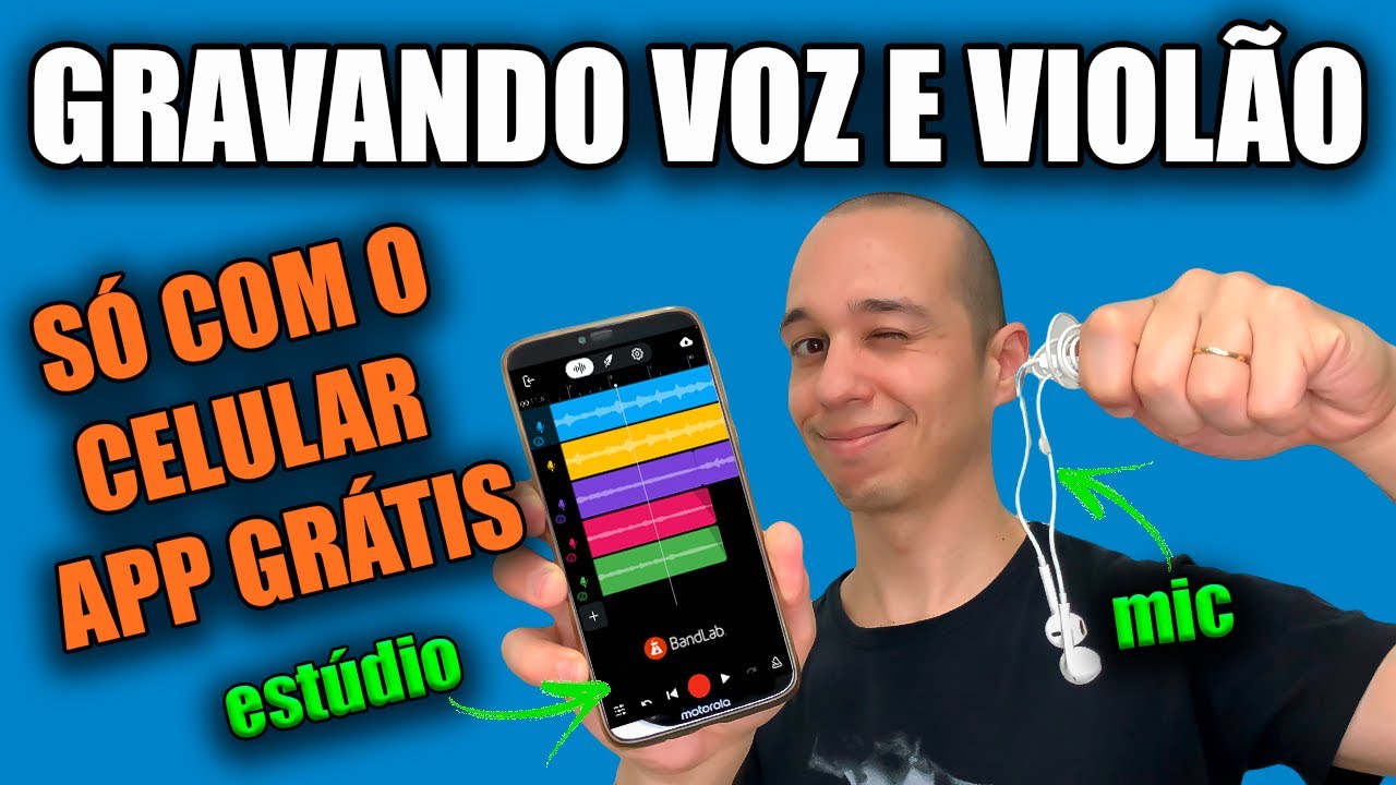 Como gravar voz e violão com o celular | GUIA RÁPIDO (parte 1) - YouTube