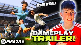 FIFA 23 OFFICIAL GAMEPLAY TRAILER REACTION! BEST FIFA TRAILER EVER?