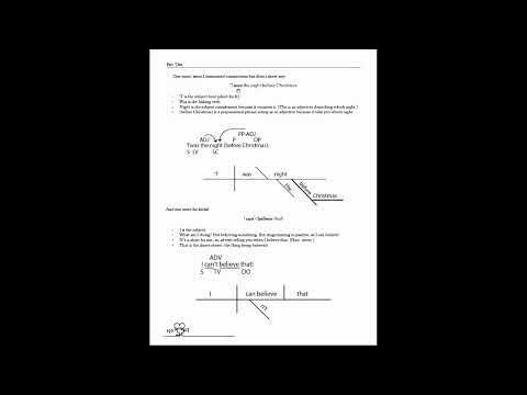 Sentence Diagramming 101–Ch 4C: Phrases (Verb Phrases) - YouTube