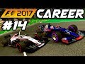 F1 2017 Career Mode Part 14: RIVALS TANGLE IN SINGAPORE!