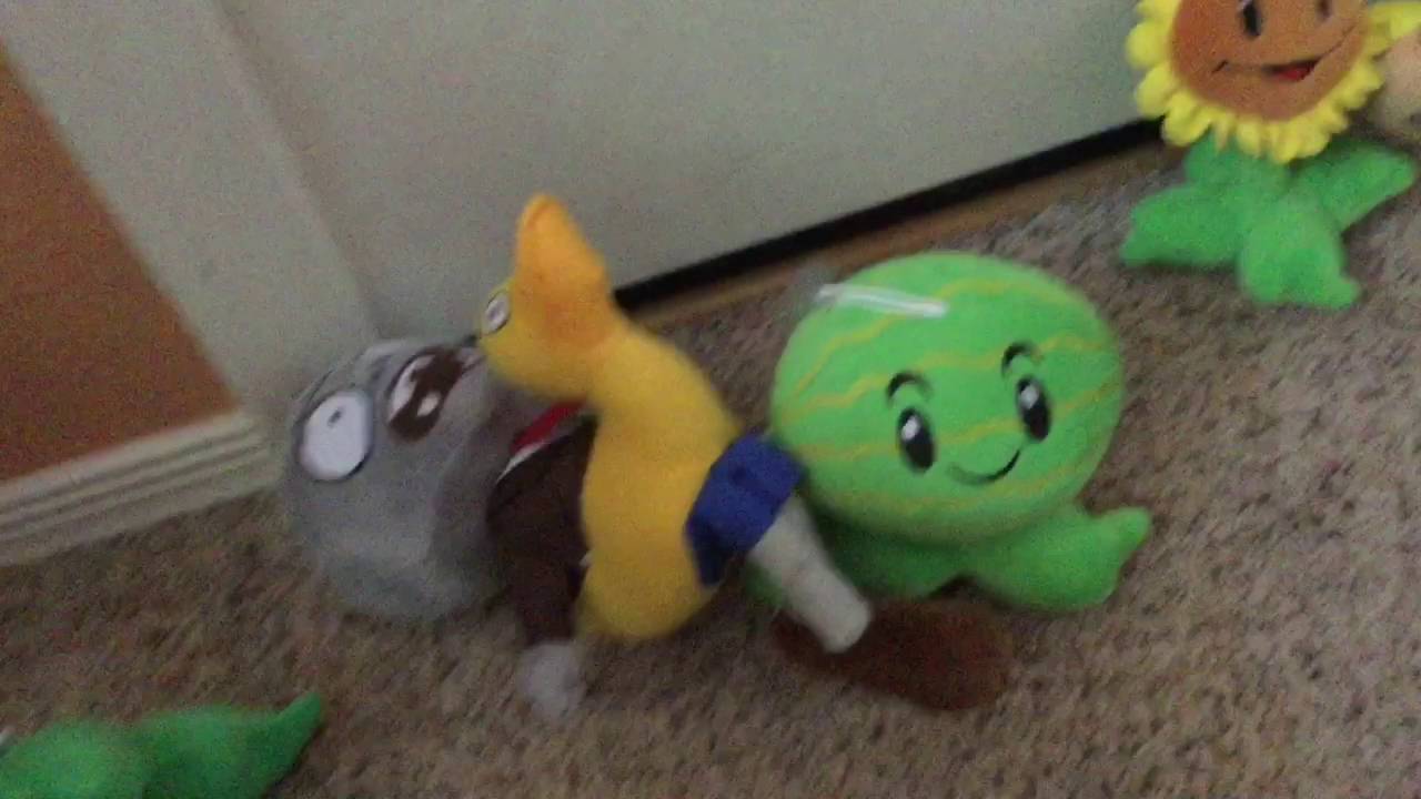 Plants Vs Zombies Plush Episode 1 The Poké balls YouTube
