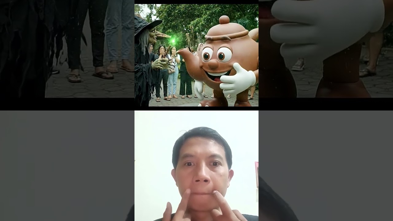 tatatasahur jadi kodok #funny #memes #neneksihir #comedy #trendingshorts #anomali #videolucu #veo3