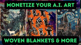 Q4 2025 Winning Product, AI Woven Blankets - How to Earn With AI Art & POD
