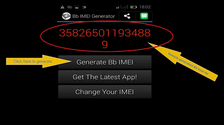 How to change phone's Imei number  using  Mtk Engineering mode app and blackberry imei generator lat