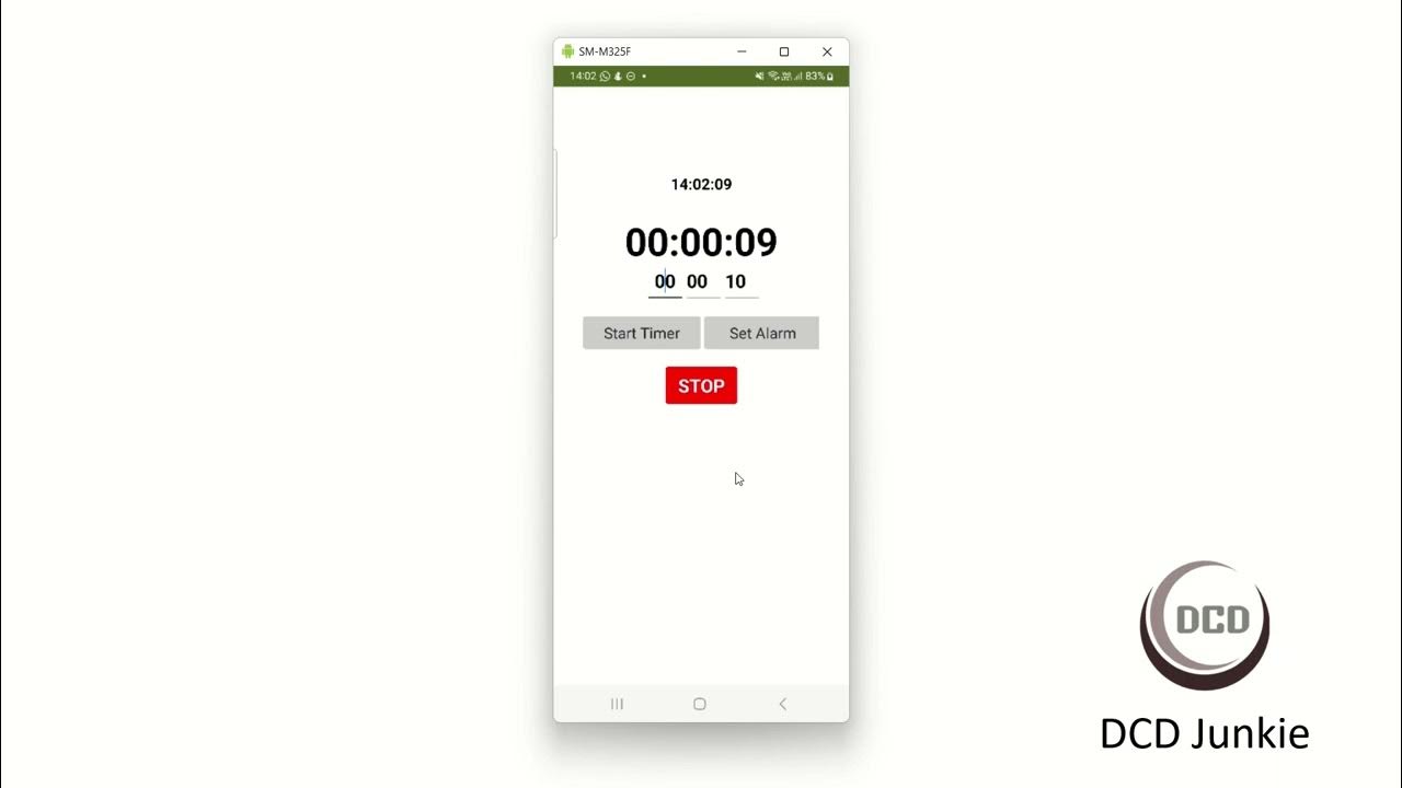 Mobile Application Timer/Alarm Clock in MIT App Inventor Udemy course