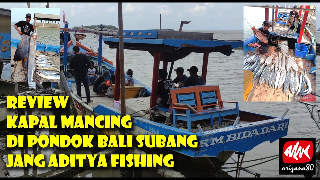 reviev kapal mancing di pondok bali subang ||| Jang Aditya Fishing
