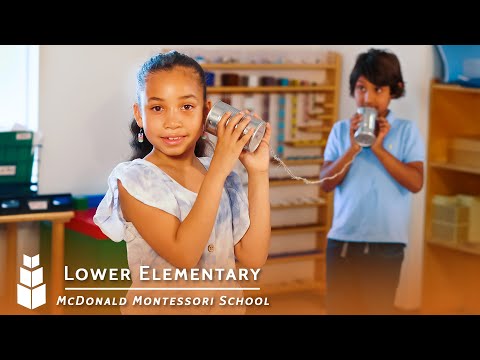 The Lower Elementary Program at McDonald Montessori School