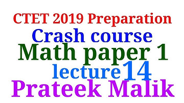 CTET 2019 math preparation| Pattern| CTET maths crash course