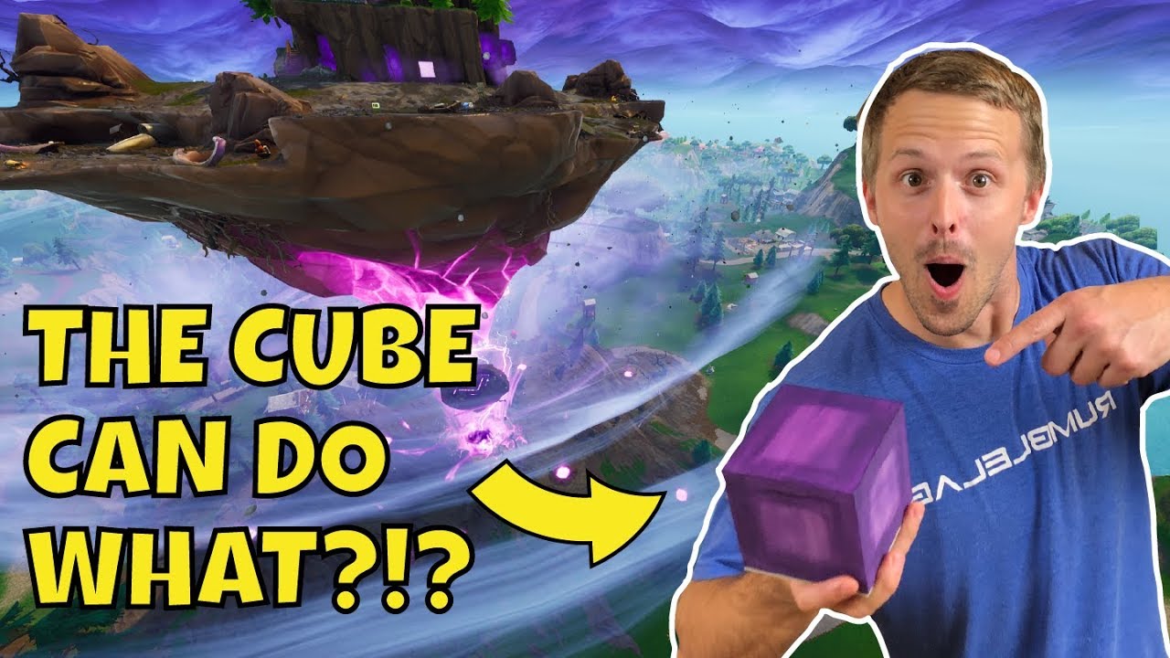 Fortnite Cube 2.0 In Real Life | It Moves!