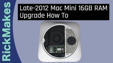 Late-2012 Mac Mini 16GB RAM Upgrade How To