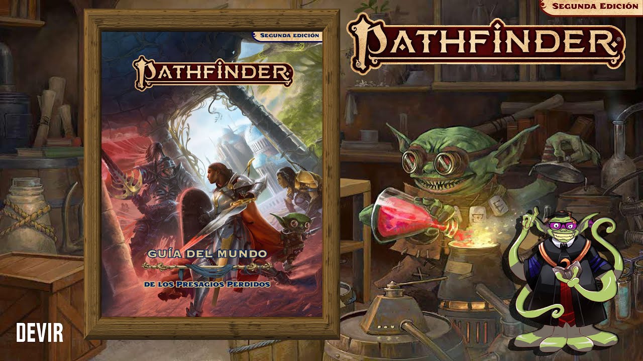 Pathfinder 2e Guía del Mundo de los Presagios Perdidos 01 - Sistema ...