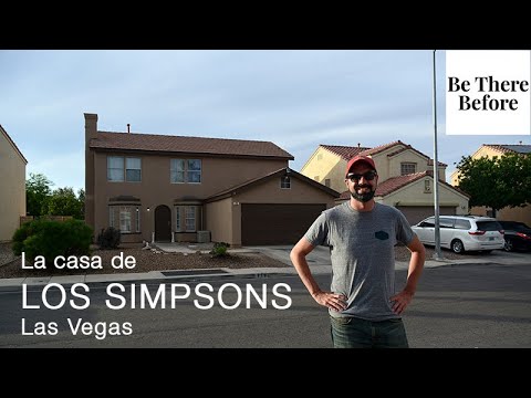 He aprendido Mesa final mal humor La Casa REAL de Los Simpsons está en Las Vegas - YouTube