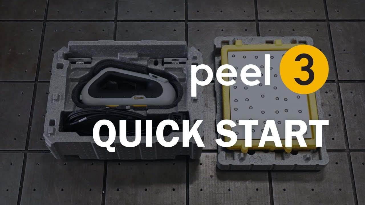  Peel 3 - Scanner 3D + protection + mallette