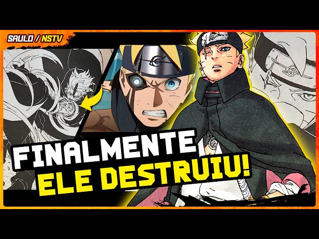 O BORUTO FINALMENTE DESPERTOU O PODER ABSURDO DO JOGAN! - Boruto: Two Blue  Vortex 1 #boruto 