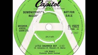 Lou Rawls – “Little Drummer Boy” (UK Capitol) 1967 chords