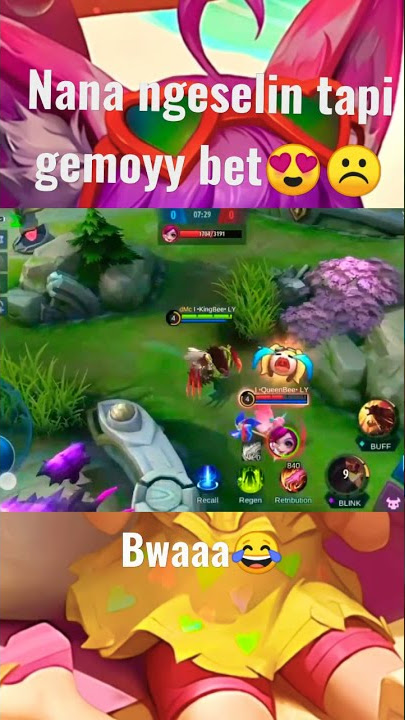 Nana Mobile legends Lucu | Ngeselin Tapi Gemoy - Mobilelegends #shorts