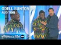 Youre gonna cry during odell bunton jrs emotional story  soulful singing  american idol 2024