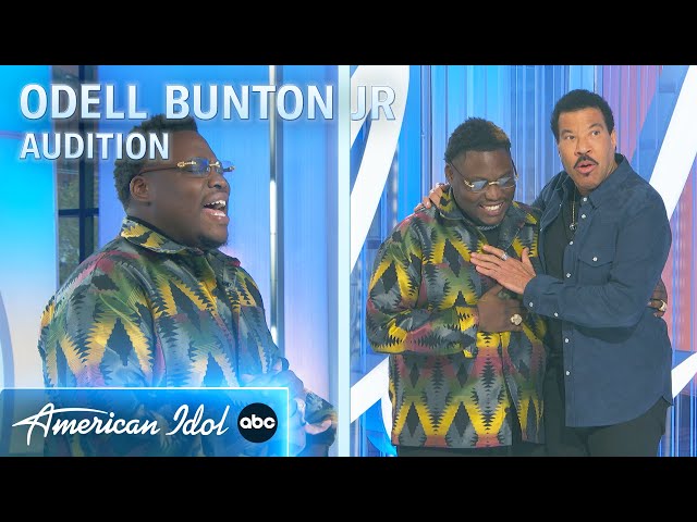 You're Gonna Cry During Odell Bunton Jr.'s Emotional Story u0026 Soulful Singing - American Idol 2024 class=