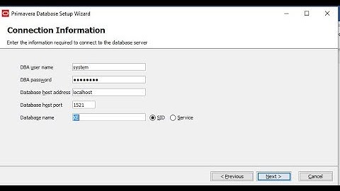 Primavera P6 - Install, Connect and Configure Primavera P6 17.7 with Oracle 12c on Win 7,10,11@P-2