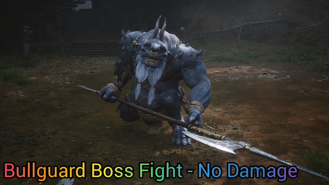 Black Myth: Wukong | Bullguard Boss Fight - No Damage - YouTube
