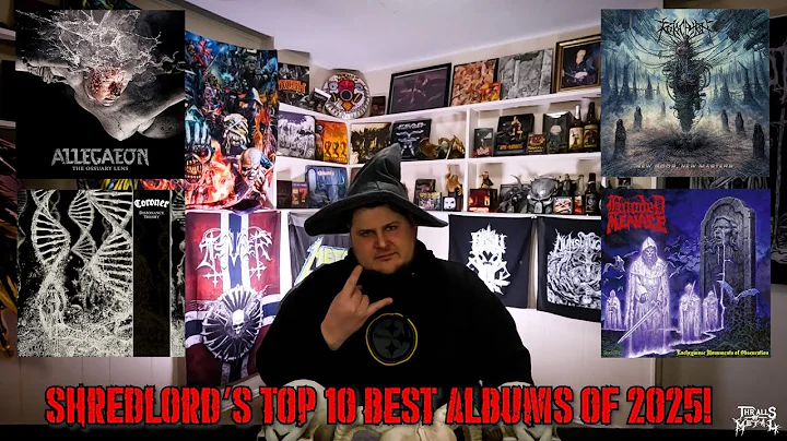 SHREDLORD'S TOP 10 BEST ALBUMS OF 2025!