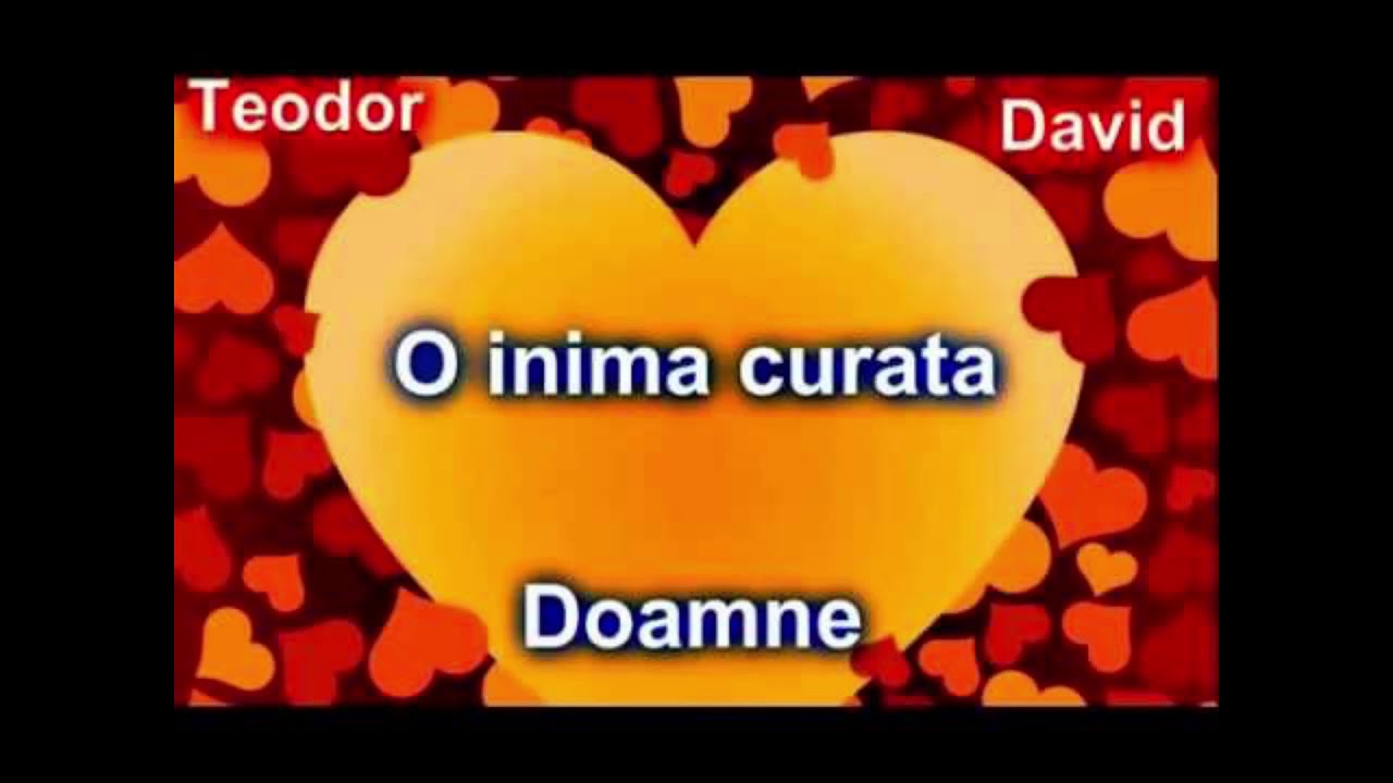 Tom Inima Curata O Inima Curata - YouTube