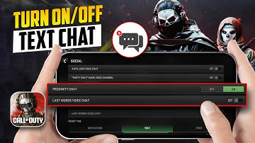 How to Enable/Disable Text Chat in Warzone Mobile on iPhone